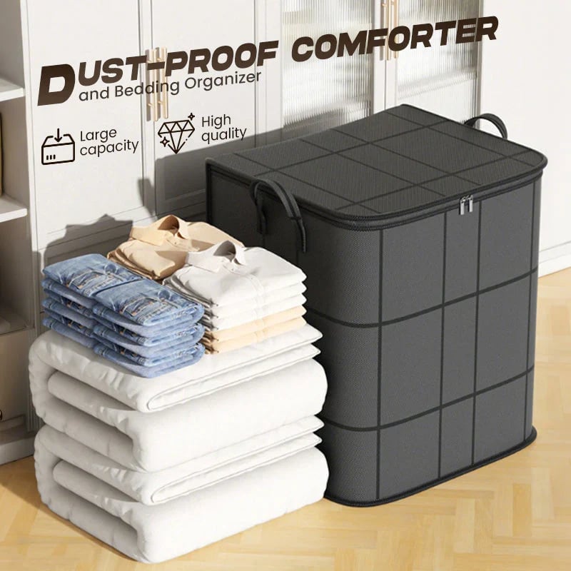 🔥HOT SALE🔥💥49% OFF Factory Clearance –📦Foldable Storage Tote – Waterproof, Dustproof, Big & Portable 🌟