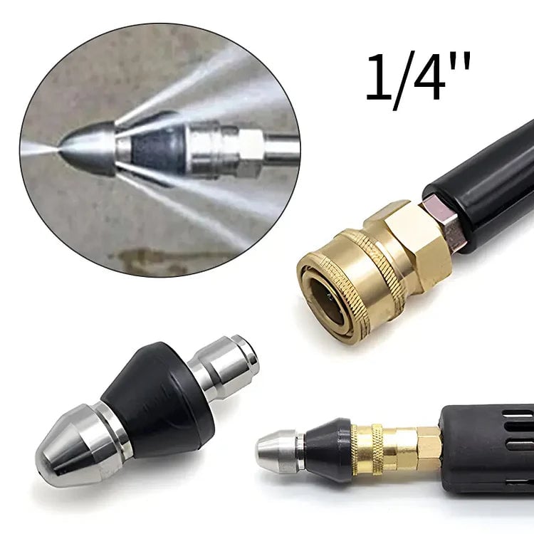 🔥LAST DAY 48% OFF🔥Sewer Cleaning Tool High-pressure Nozzle