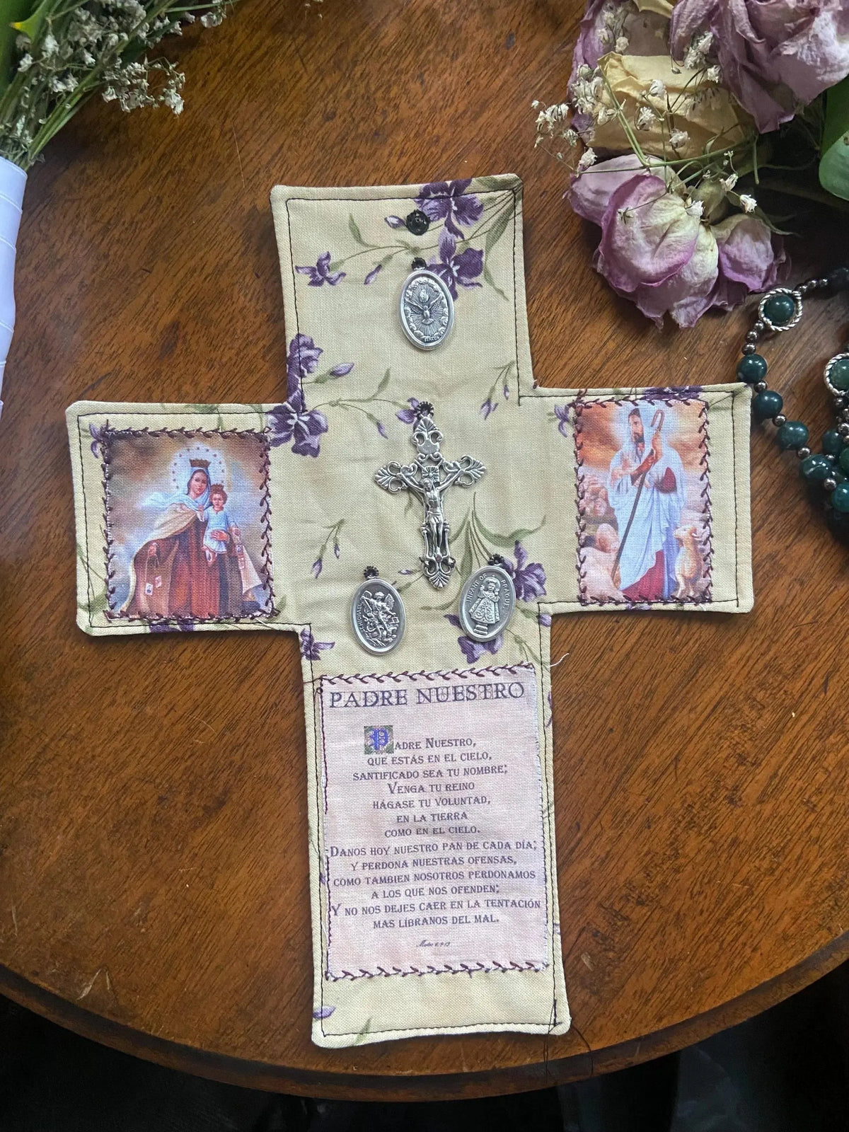 ✝️Handmade Catholic Pocket Altar - Travel Altar for Daily Devotion & Prayer|🎁Perfect Faith Gift
