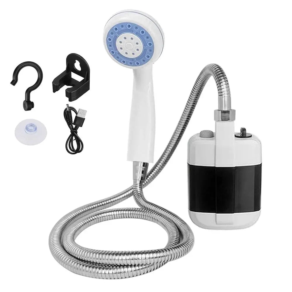 🎉Exclusive Offer🚿 Stay Fresh Outdoors✨ Portable Camping Shower with Adjustable Flow – For Easy & Convenient Outdoor Cleaning!