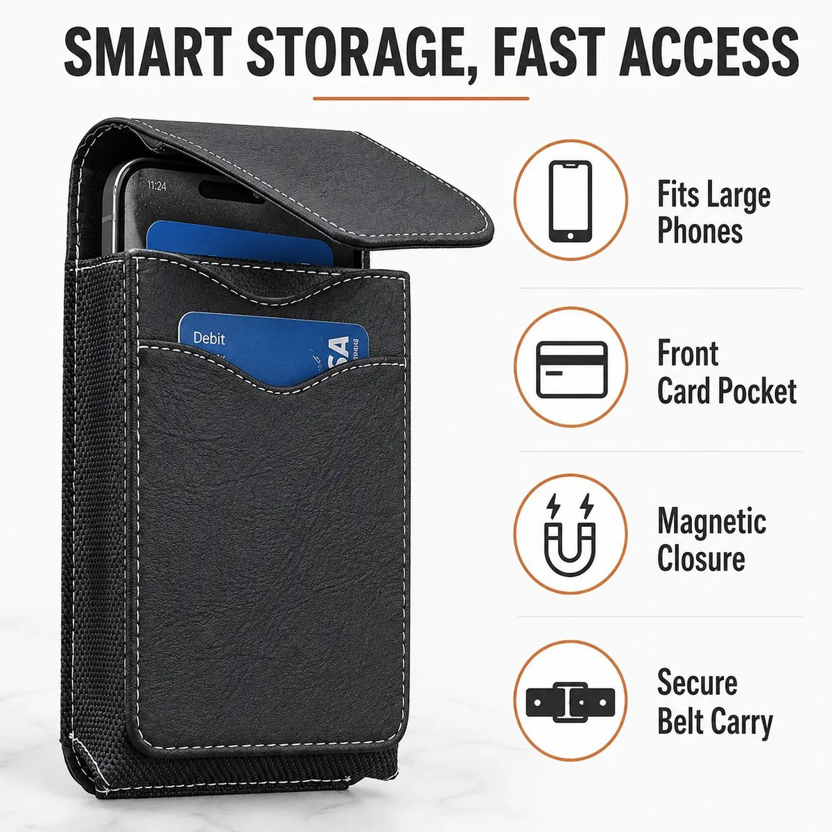 🔥HOT SALE🔥📱 Hands-Free Waist Phone PouchTM Keep Your Phone Safe & Accessible Wherever You Go