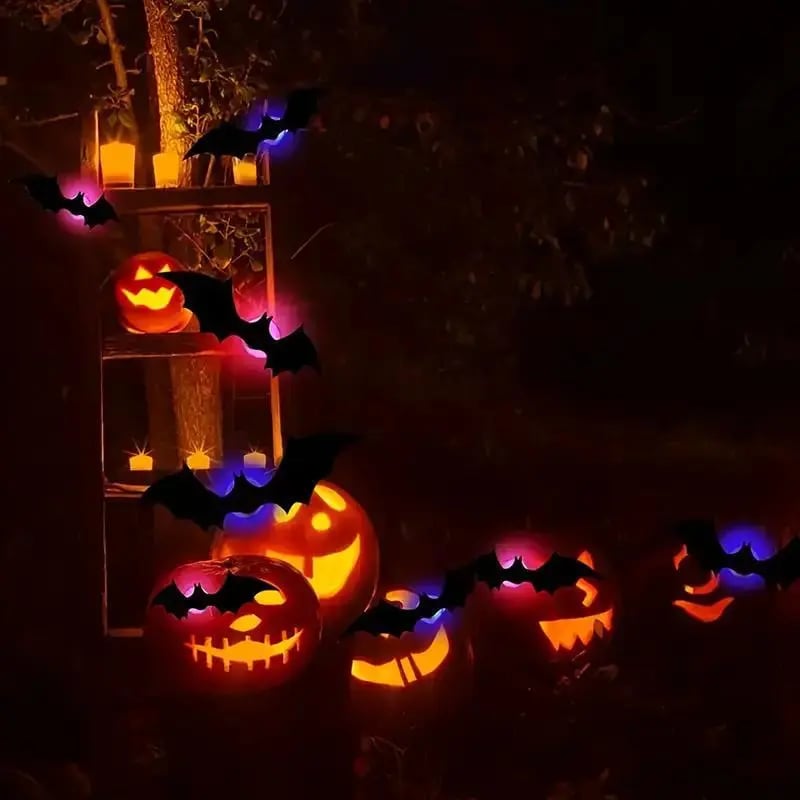 🎁3D Bat Design LED Decoration