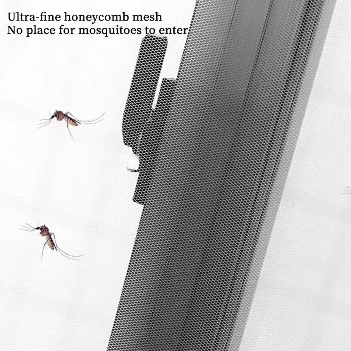 🔥HOT SALE🔥Self-adhesive Window Mesh Screen 🦟Anti Mosquito Insect Pet Proof Window Netting