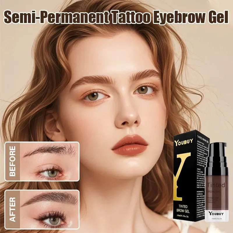 🔥 HOT SALE 🔥2026 Hot Sale Longwear Waterproof Tinted Brow Gel