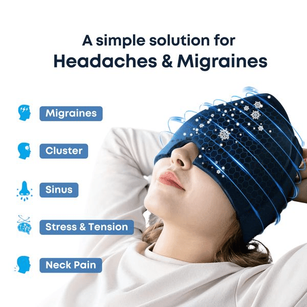 🔥 Last Day Promotion—Compressed Therapy Headache Migraine Relief Cap