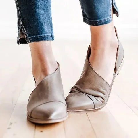 Women Pointed Toe Soft Simple Comfy Sandals