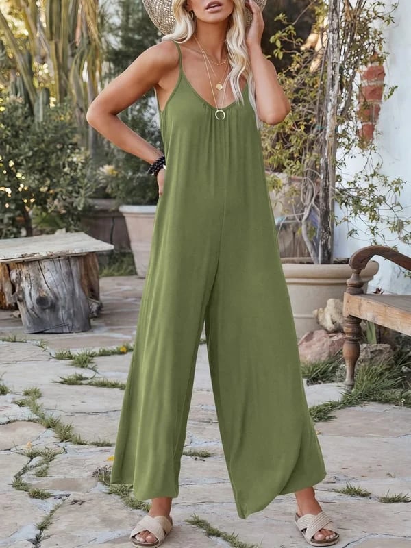 💐HOT SALE 49% OFF💝Ultimate Flowy Jumpsuit with Pockets