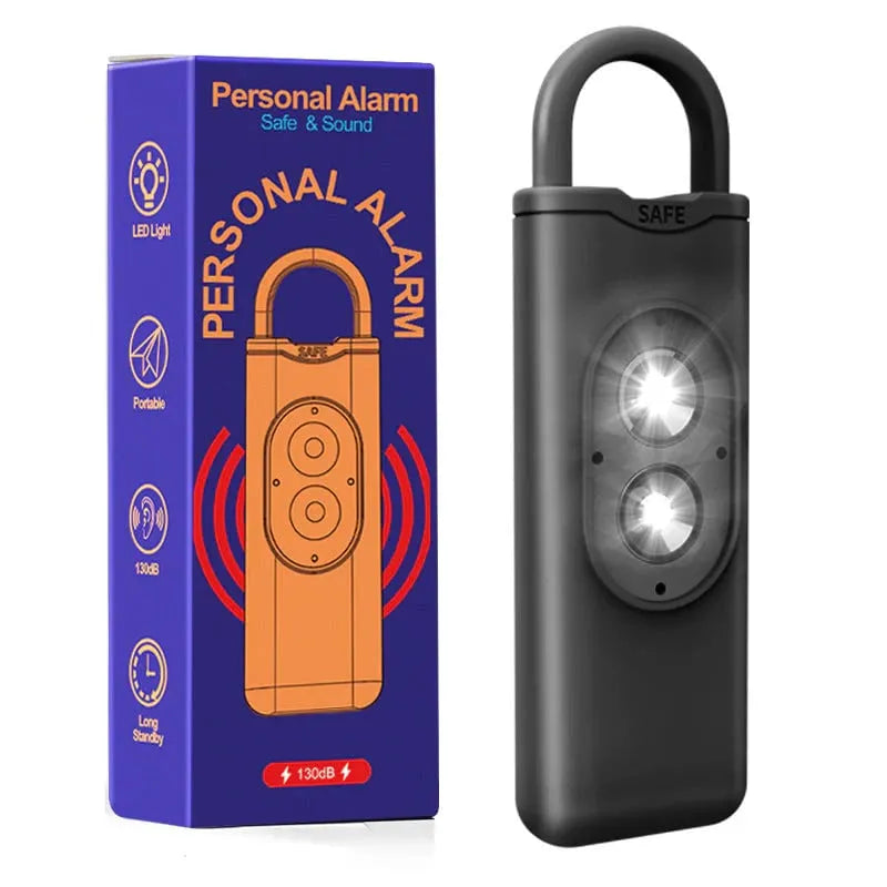🎉High Decibel Anti-Wolf Flashing Light Alarm Keychain
