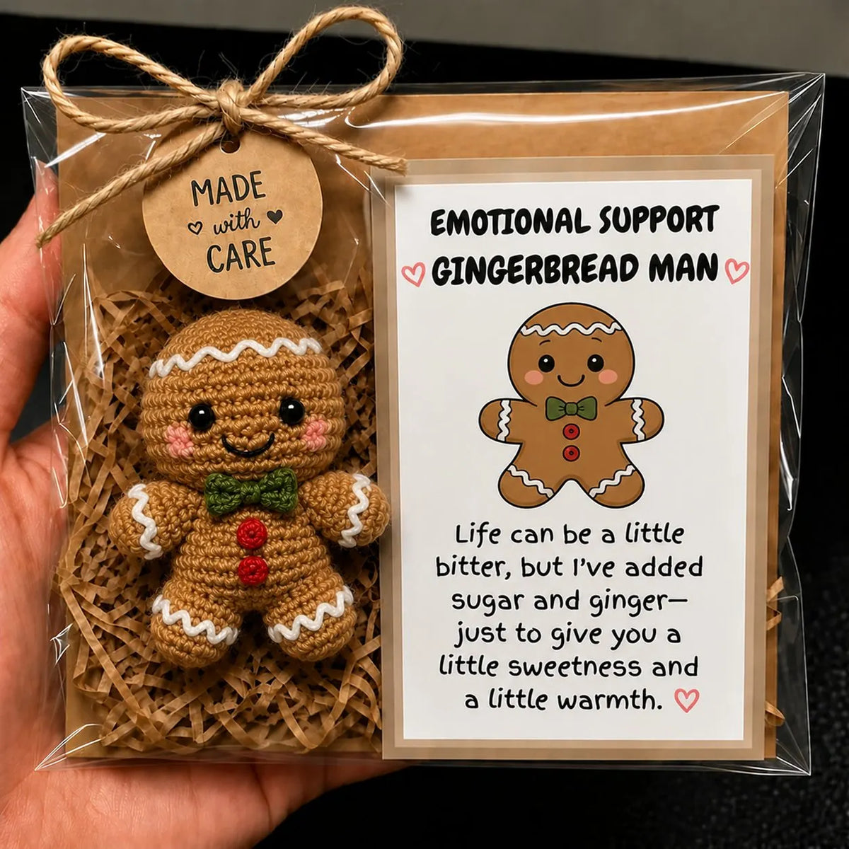 🔥Last Day 50% OFF 🎁💕 Handmade Christmas Therapy Plush Crew🎄✨