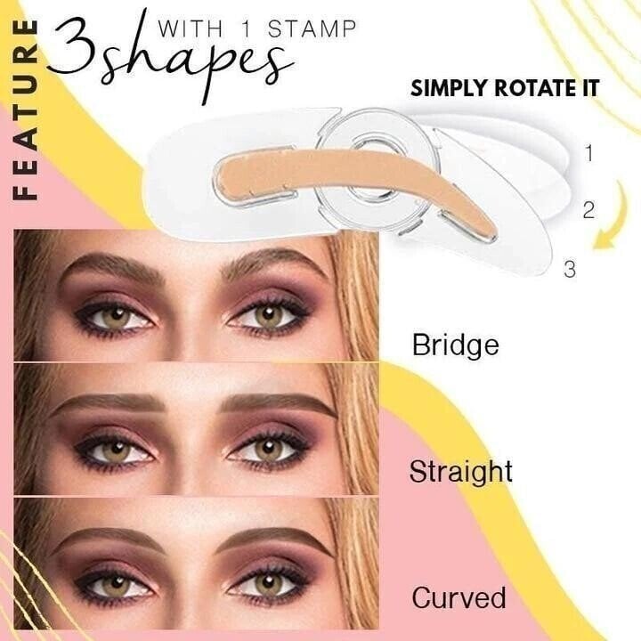(Summer Hot Sale - 47% OFF)2 in 1 Double Colors Eyebrow Powder(Buy 3 Free Shipping)