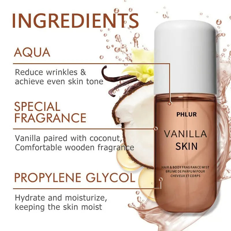 🎉PROMOTION SAVE 49%✨Vanilla & Cream Body Mist Duo 🌿
