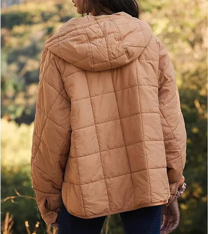 Oversized Quilted Puffer Jacket