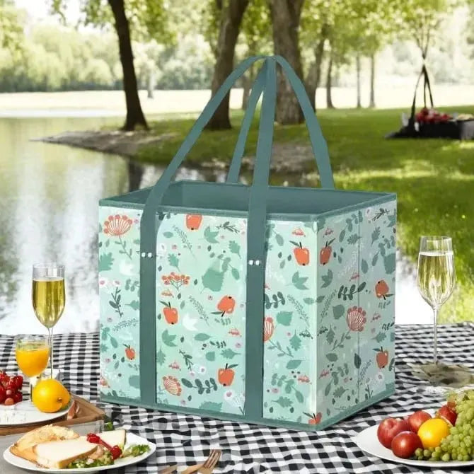 🔥HOT SALE🔥Thickened reusable shopping bag (foldable, sturdy, waterproof) 🛒✨