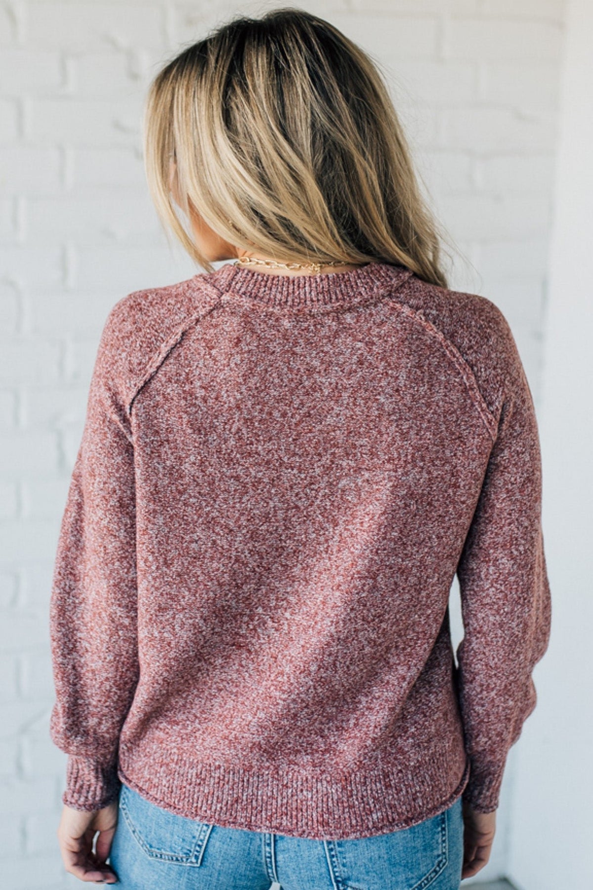Crewneck Raglan Sweater