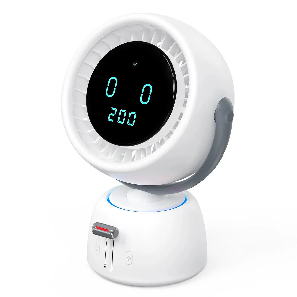 Smart Head Tracking Fan, 150° Auto-Follow Bathroom Sink Vanity Fan