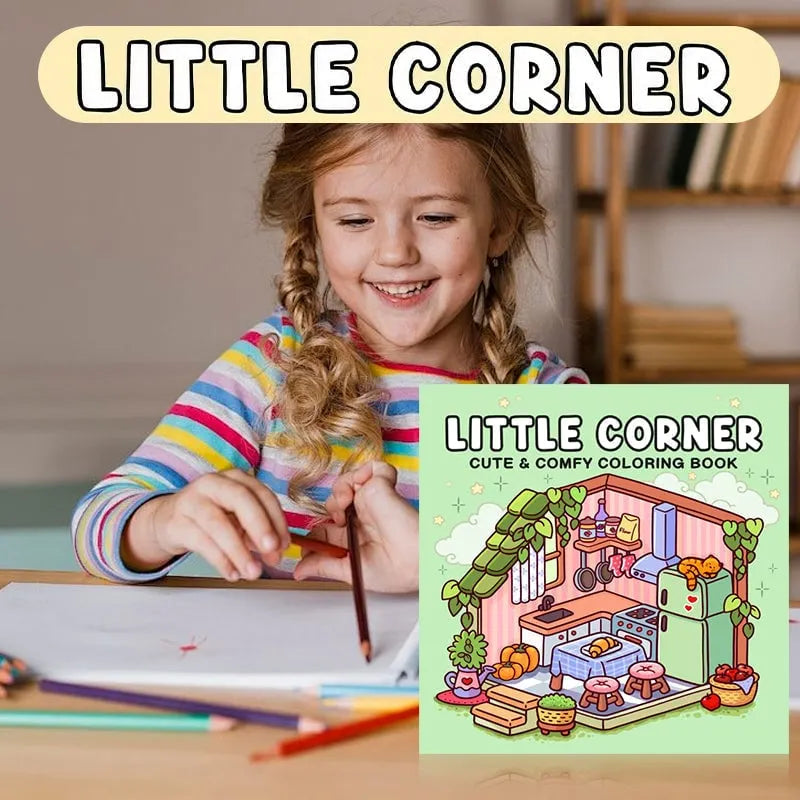 Little Cozy Corner Coloring Book For Adults and Teens