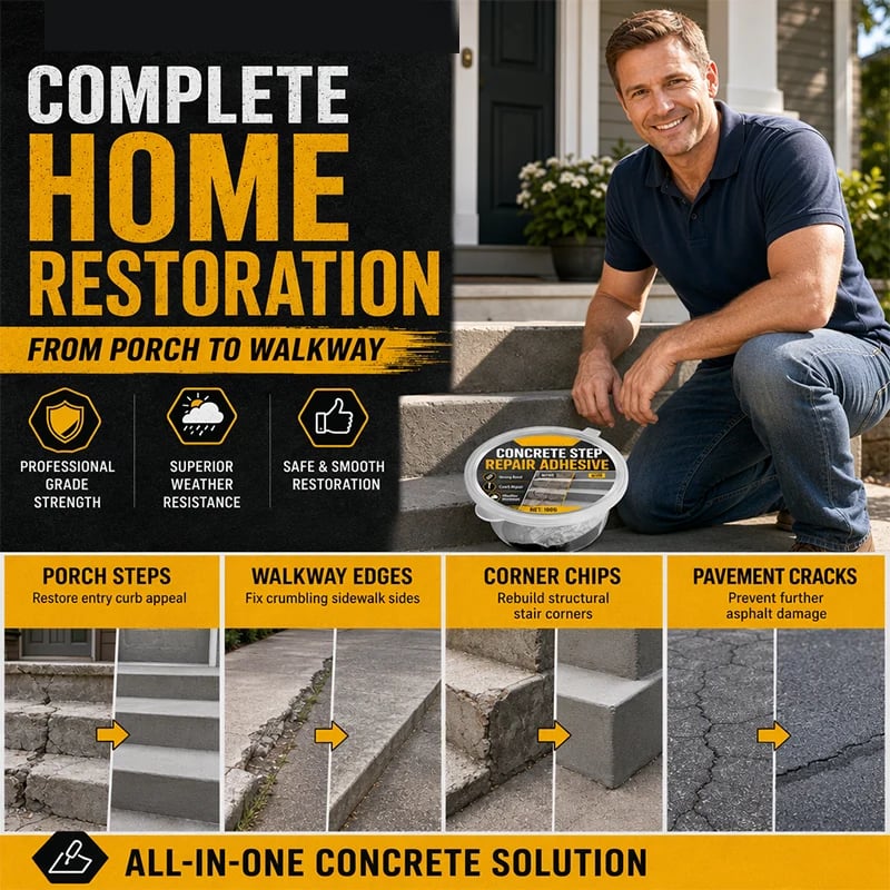 🎉Concrete Step Repair Adhesive