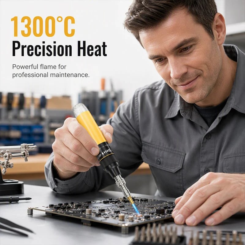 🔥 HOT SALE 🔥Cordless Butane Soldering Iron Pen