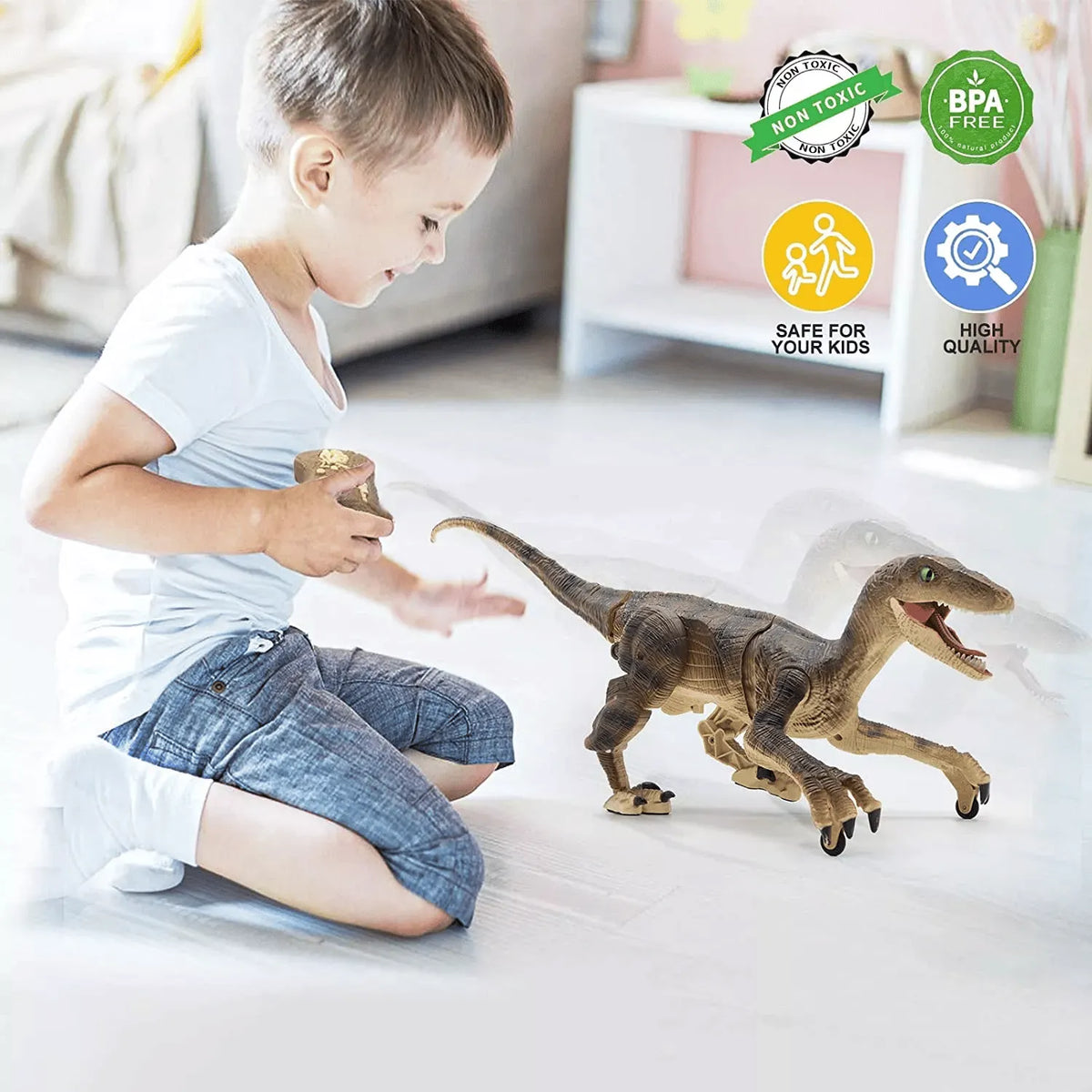 (Buy 1 Free Shipping)🎁Best Christmas Gifts for Kids🎁Remote Control Dinosaur