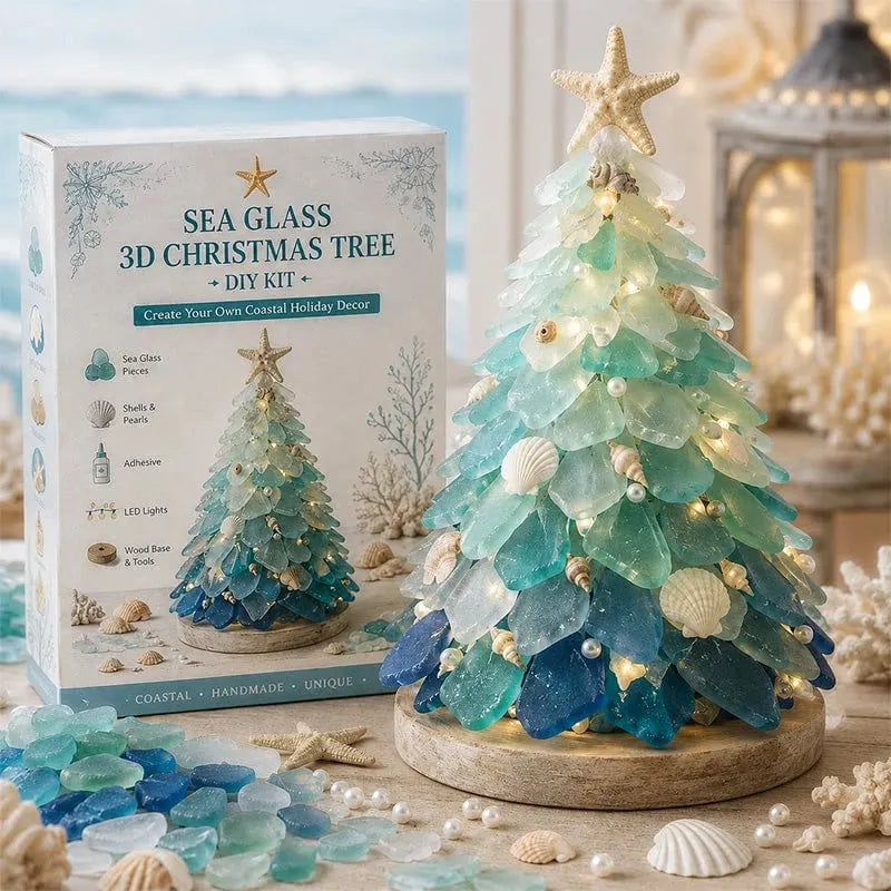 🎉 -DIY 3D Sea Glass Art Kit🌊✨