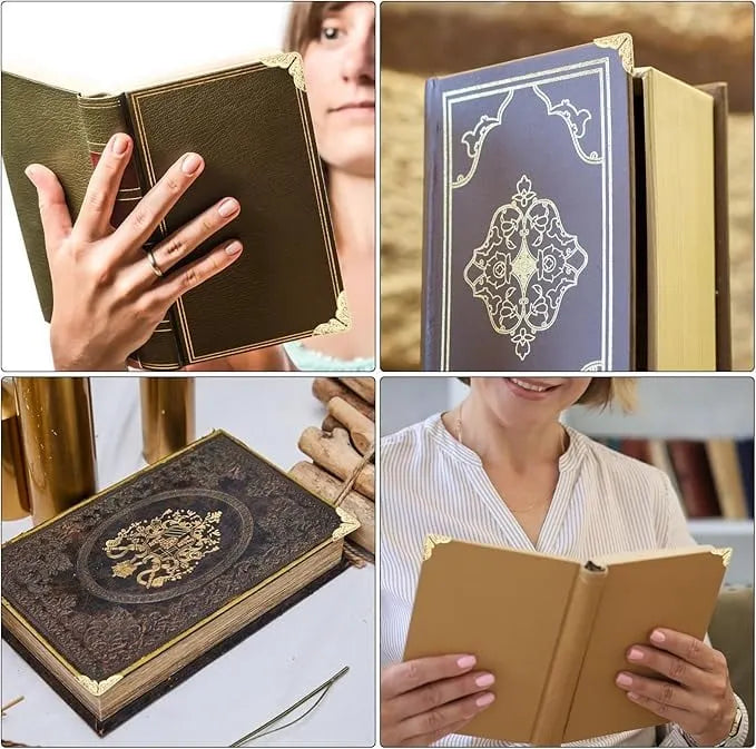 🔥LAST DAY 49% OFF - 100PCS📚Multifunctional metal book corner protector