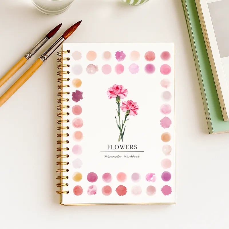 Watercolor Workbook 120 lb Recycled Paper