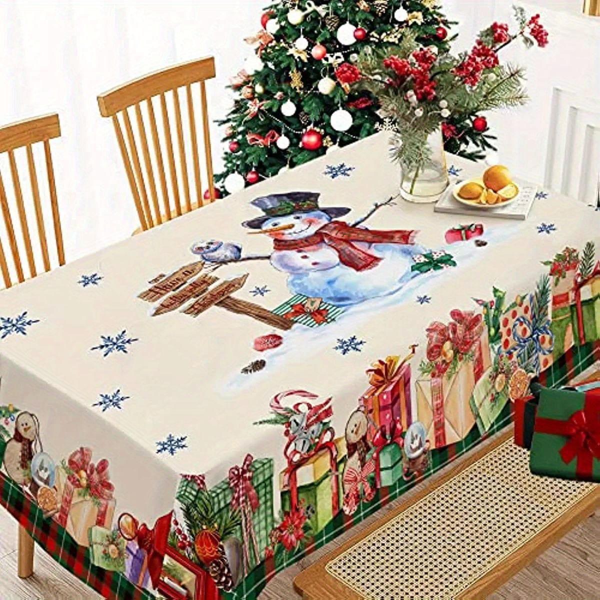 ✨Holiday New Arrivals✨Stylish Christmas Printed Tablecloth
