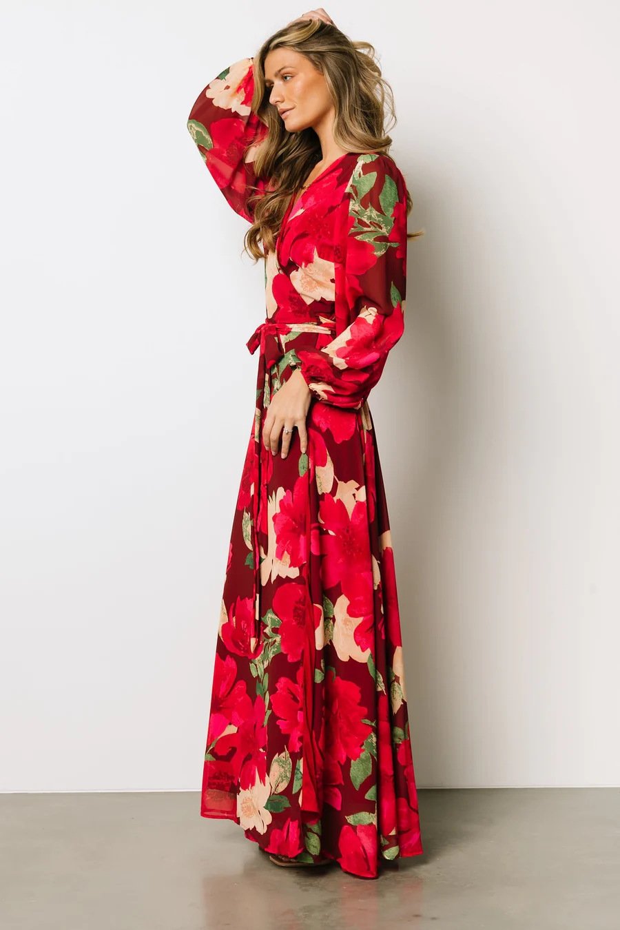 Katinka Wrap Maxi Dress