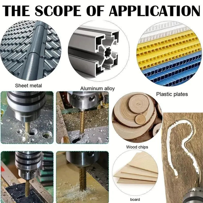 🎉🔥6 Counts Metalworking Ldeal For Drilling