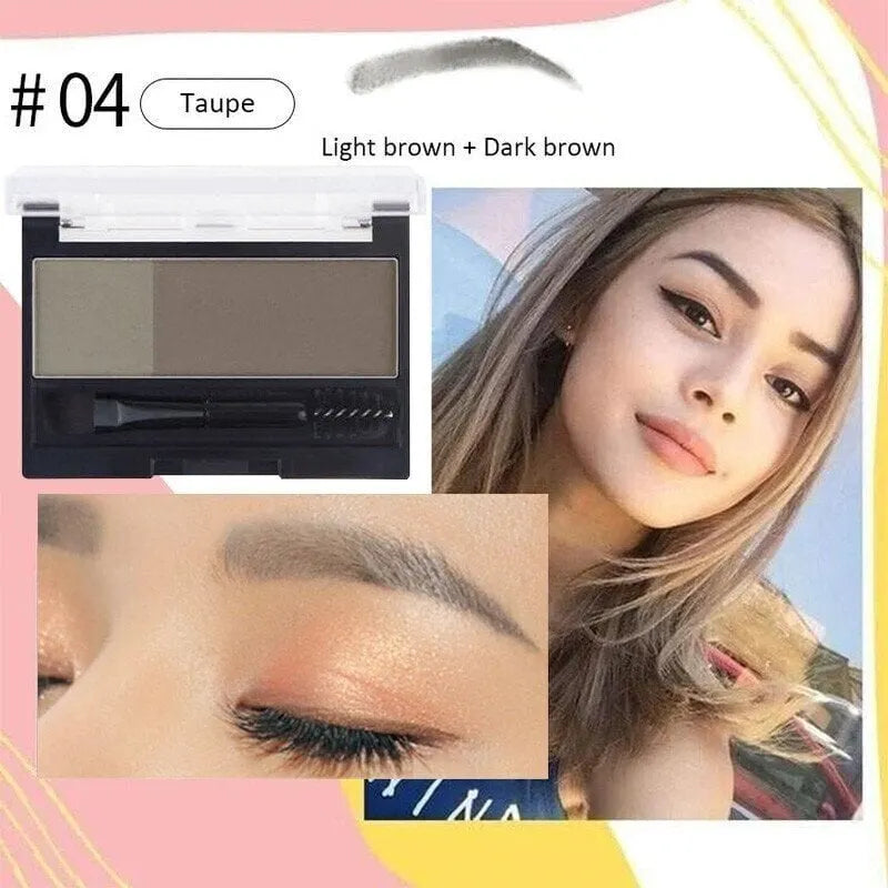 (Summer Hot Sale - 47% OFF)2 in 1 Double Colors Eyebrow Powder(Buy 3 Free Shipping)