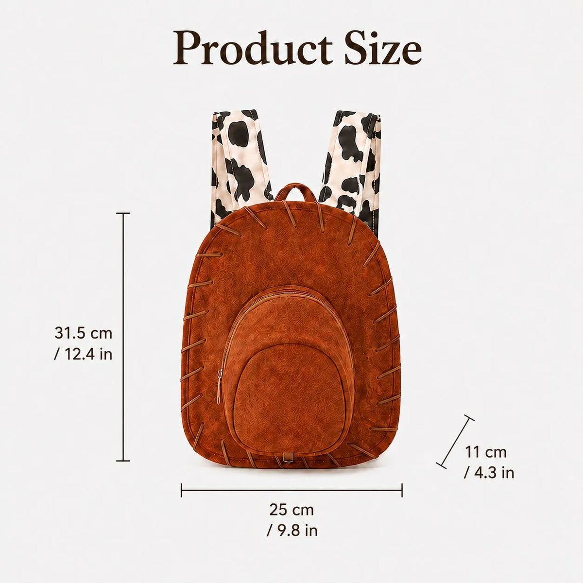 🔥 HOT SALE 🔥🤠 Cowboy Hat-Shaped Backpack — Carry Your Essentials in Western Style! 🎒