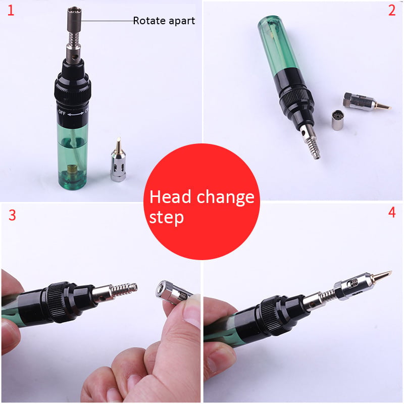 MT-100 Wireless Muti-function Portable Butane Gas Soldering Torch Welding Tools