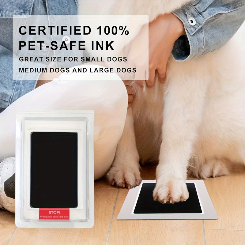 Pet Footprint Rubbing Memorial Album