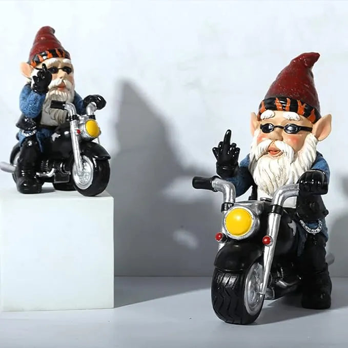 Middle Finger Dwarf Motorcycle😂