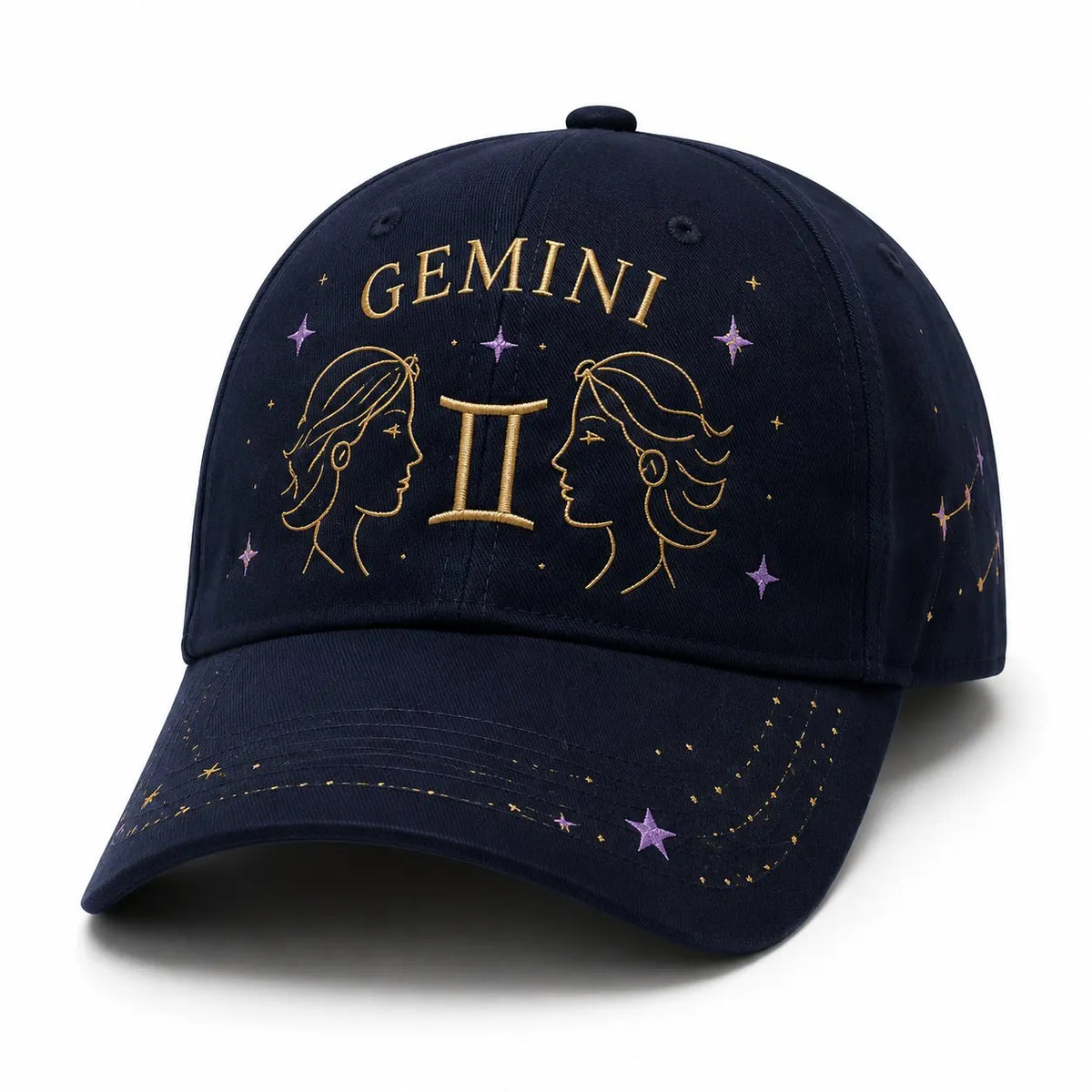 ♈♉♊12 Zodiac Signs Embroidered Cap Collection – Celestial Hats Made for Every Personality