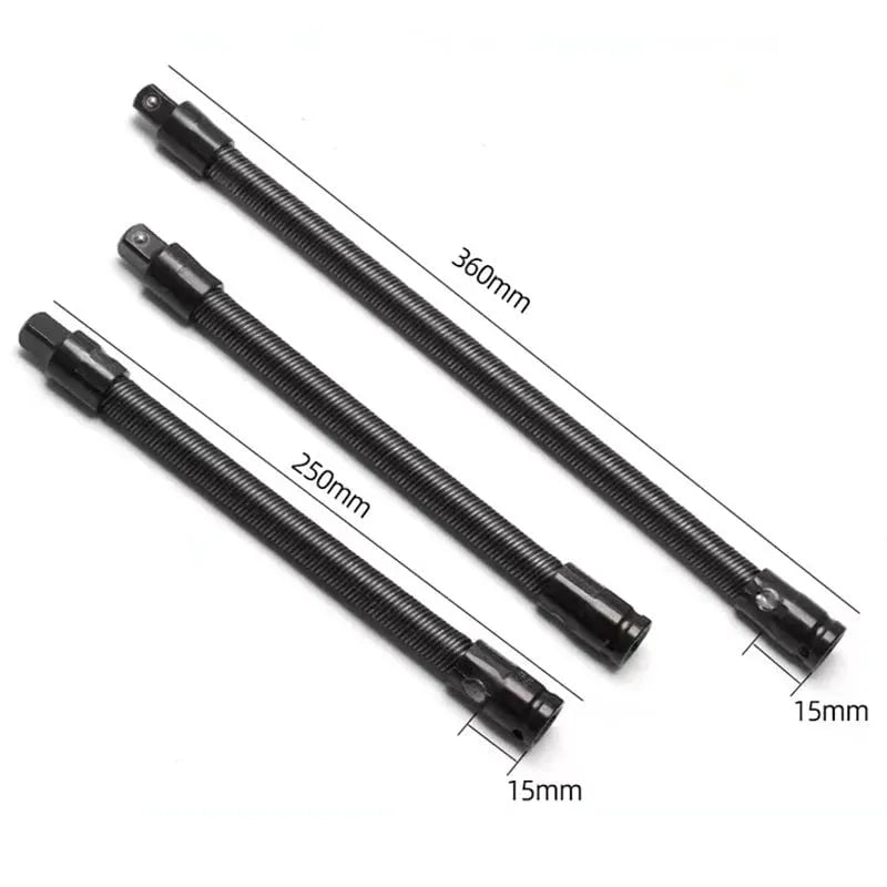 🔥 HOT SALE 🔥🔥 🔧🌀 1/2" Flexible Socket Extension Bar! Conquer Tight Spaces in Seconds🔩🚗