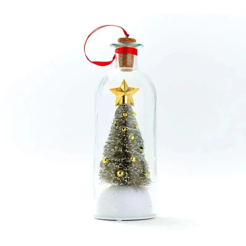 Christmas Tree Message Bottle – A Heartfelt Voice Keepsake Gift for Family & Loved Ones