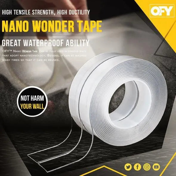 (New Year Promotion- SAVE 48% OFF)Nano Wonder Tape(BUY 2 GET 1 FREE NOW)