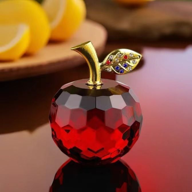 🔥Last 4 hours Sale: Save 50% - Crystal Apple Ornament