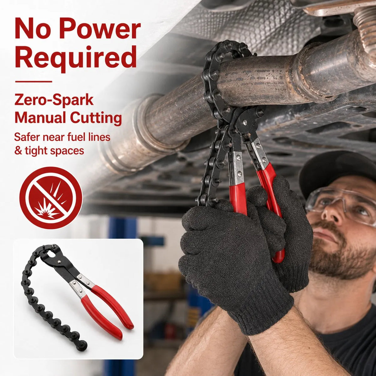🛠️Chain Exhaust Pipe Cutter Pliers