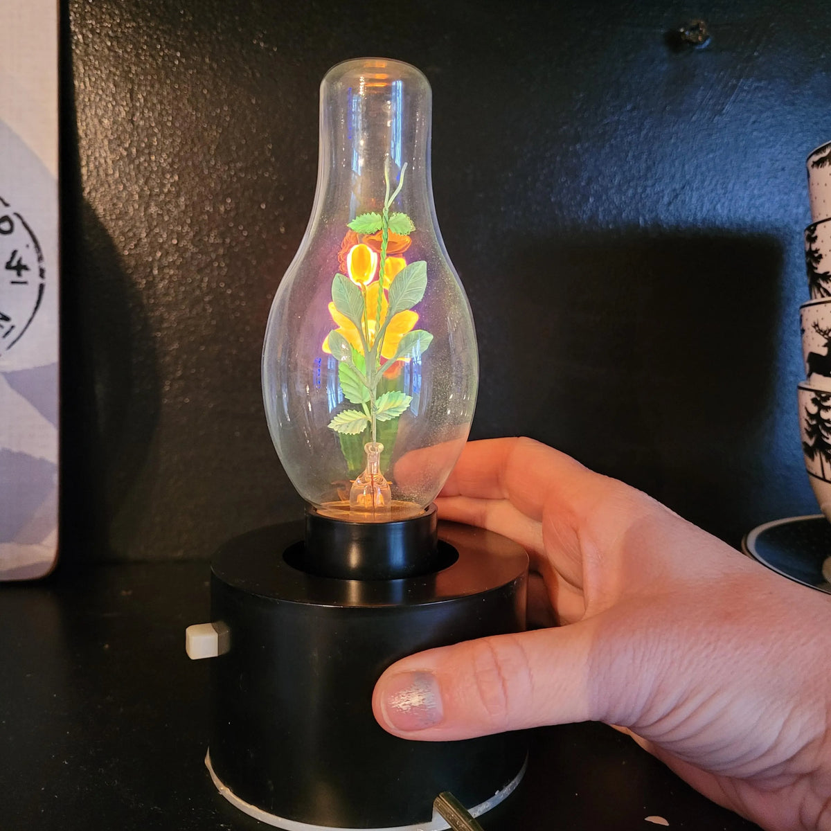💡Vintage 1930's Working Converted Oil Lamp