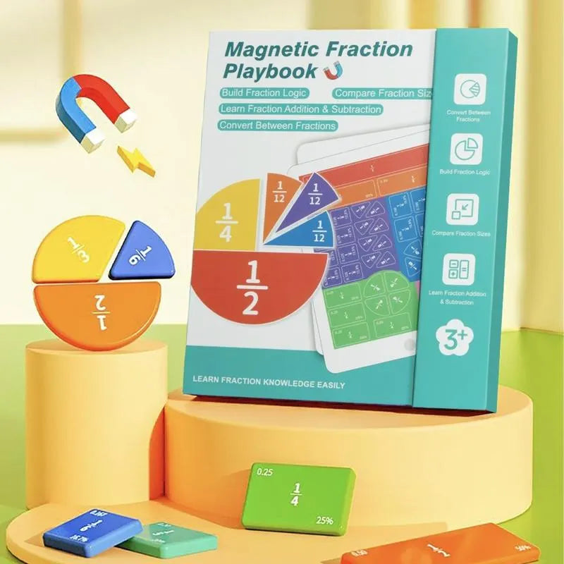 🎉📚🧲Magnetic Fraction Demonstration Book