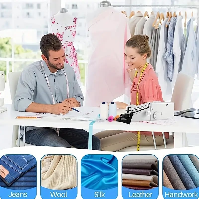 Portable Handheld Electric Sewing Machine