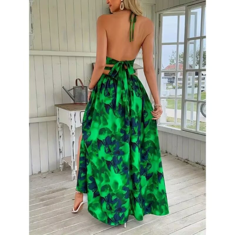 Floral Spaghetti Strap Dress