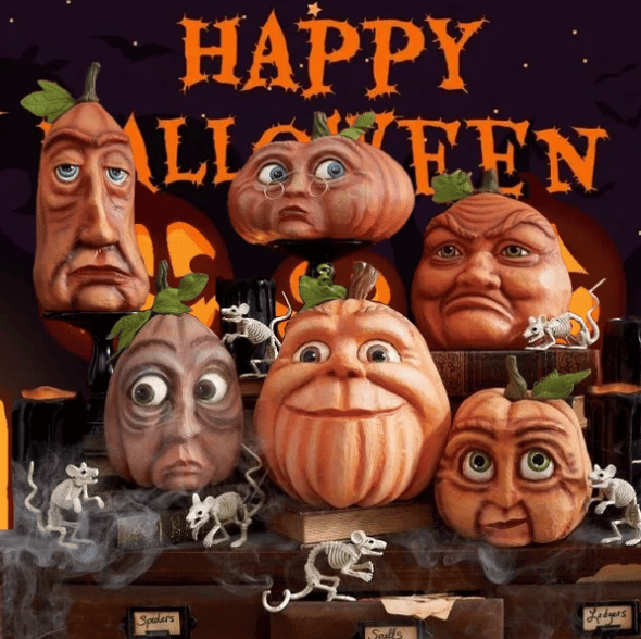 🎃Expressive Pumpkin Family丨Early Halloween Sale 49% Off