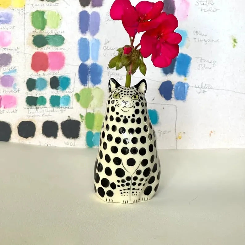 🎉Hand-Painted Cat Vase Collection(🥰Buy 1 Get 1 Free🥰)