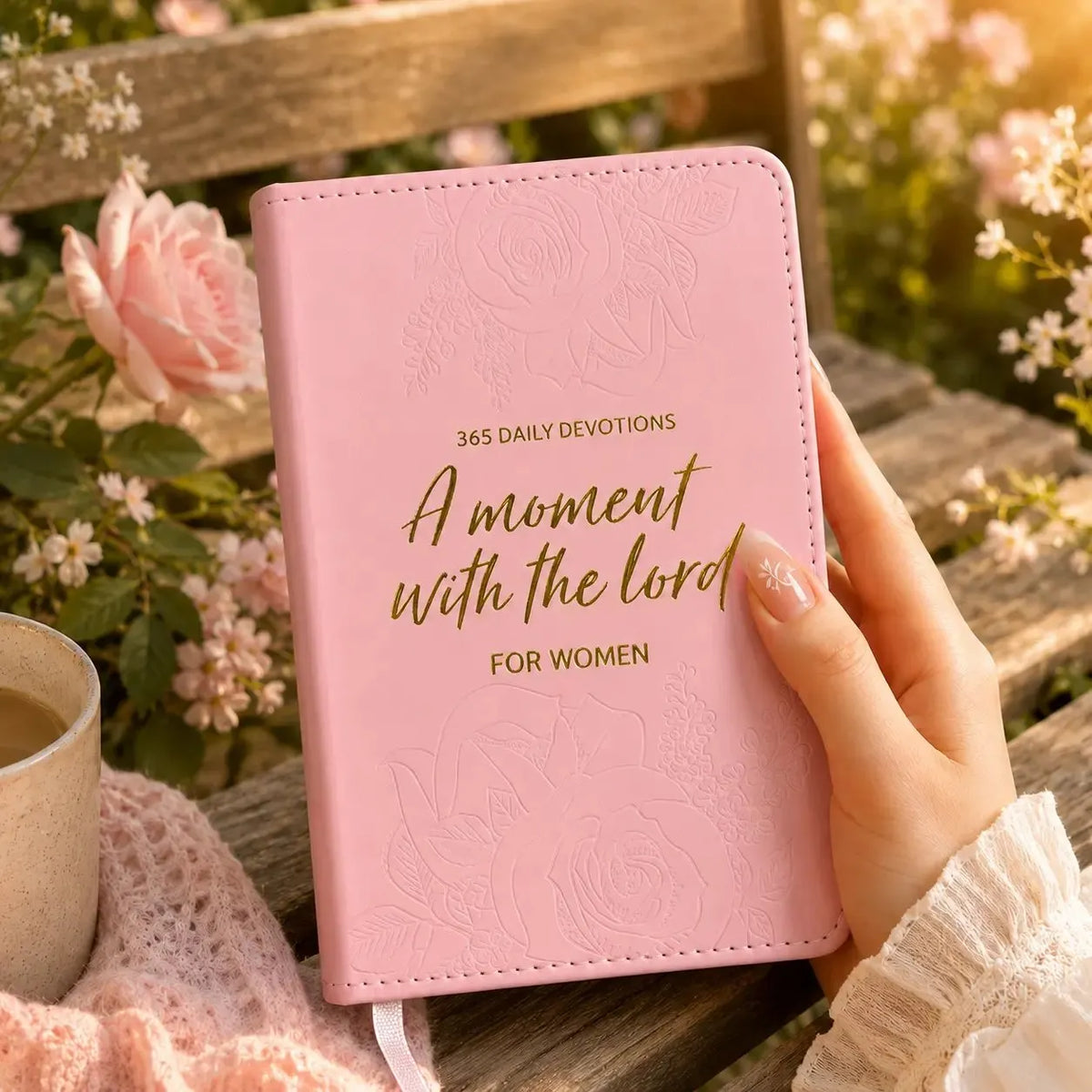 🙏✝️A Moment With The Lord – 💕365 Daily Devotional Journal for Women(📦Buy 2 Free Shipping)