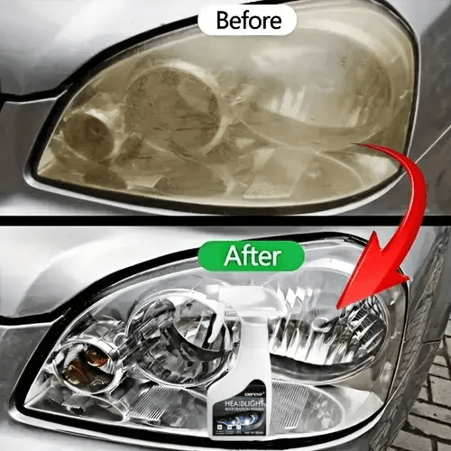 🎉🚘Automotive Headlamp Restoration Fluid Kit
