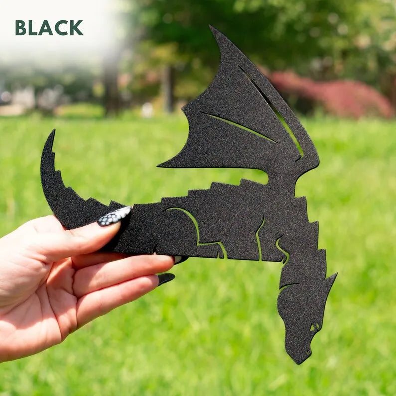 Cute Dragon Metal Door Topper