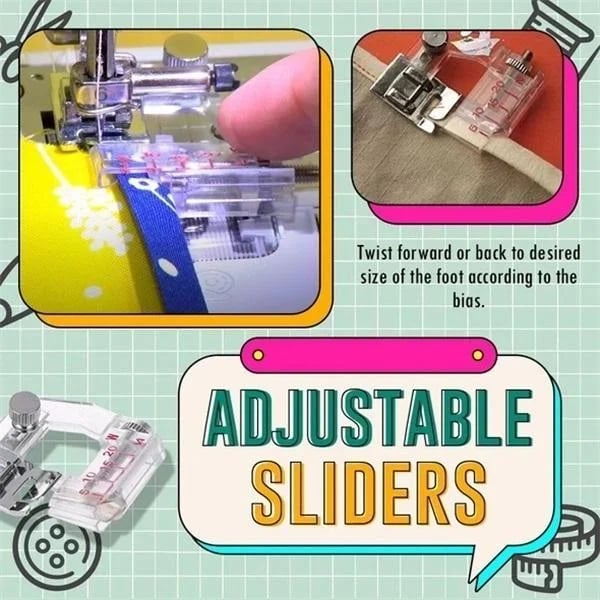 💥Specials this week - Adjustable Bias Tape Binding Foot